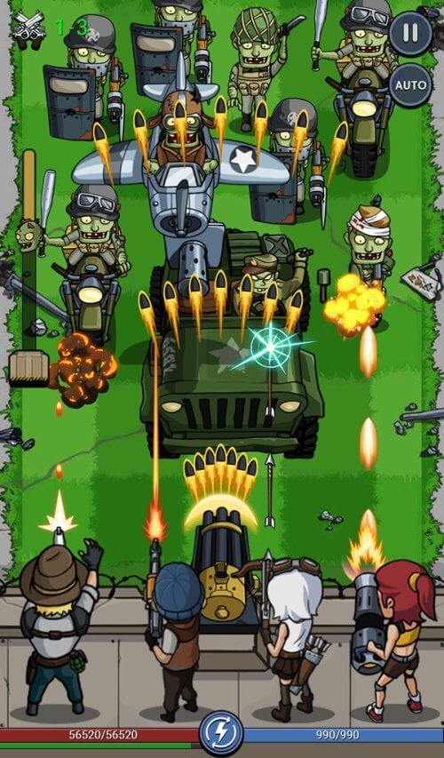 Hình ảnh Zombie Idle Defense MOD Vô Hạn Tiền