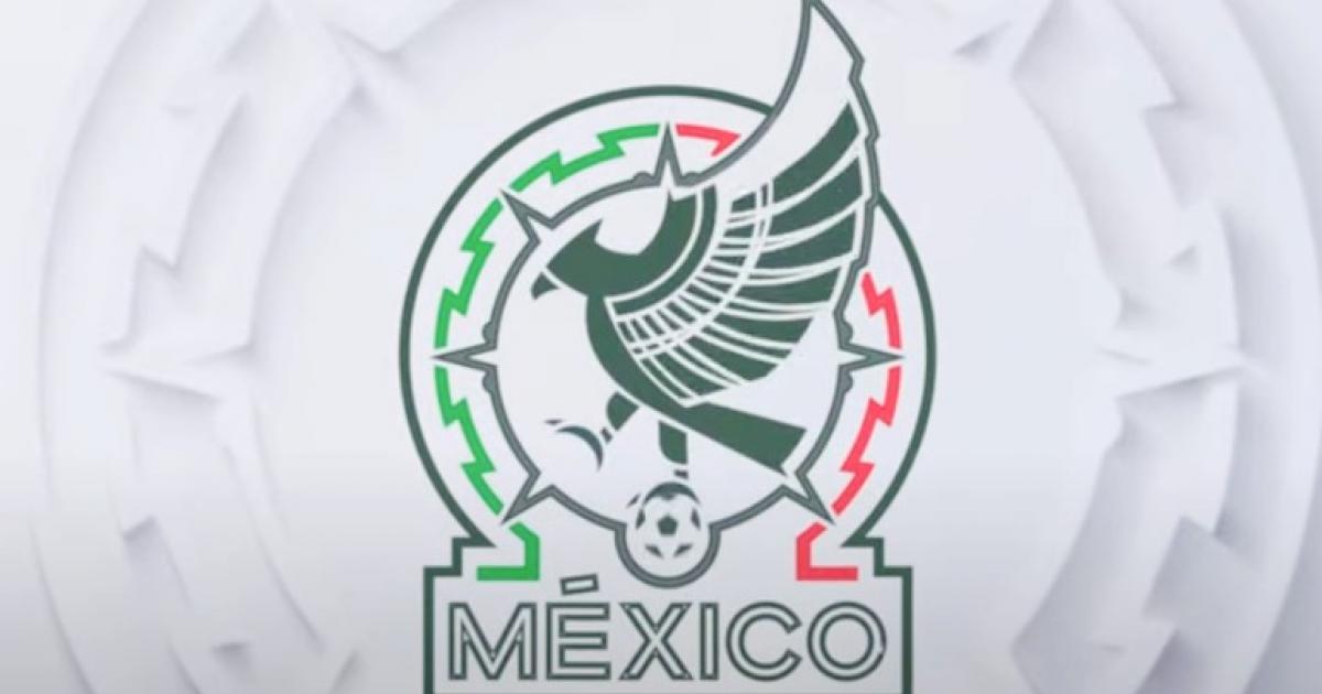 Logo đội tuyển Mexico với chú chim đại bàng là trung tâm
